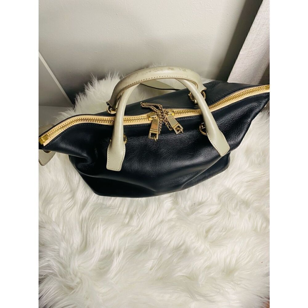 🛍️ Chloe Baylee Leather Tote w Shoulder Strap & Certificate of Authenticity - Picture 11 of 17